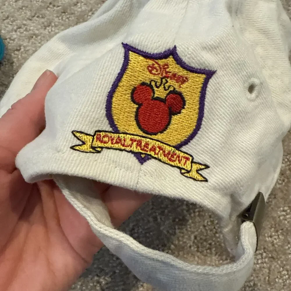 Set Of 3 Disney Caps Mickey Grumpy Disney Royal Treatment Hats